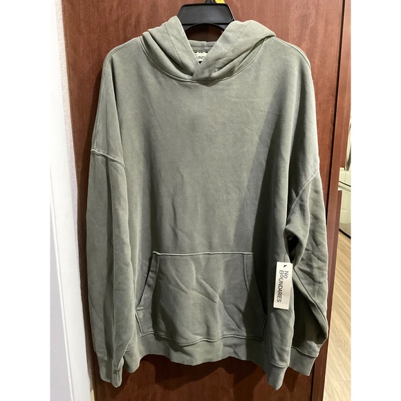 No Boundaries Other - No Boundaries Oversized Fleece Hoodie, Size L